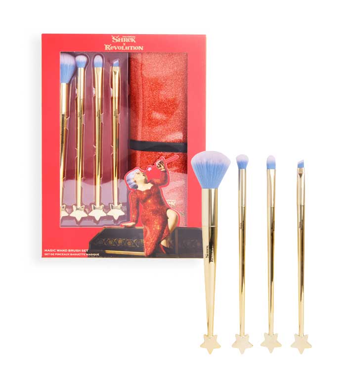 I Heart Revolution - *I Heart Revolution x Shrek* - Conjunto de pincéis Fairy Godmother Magic Wand