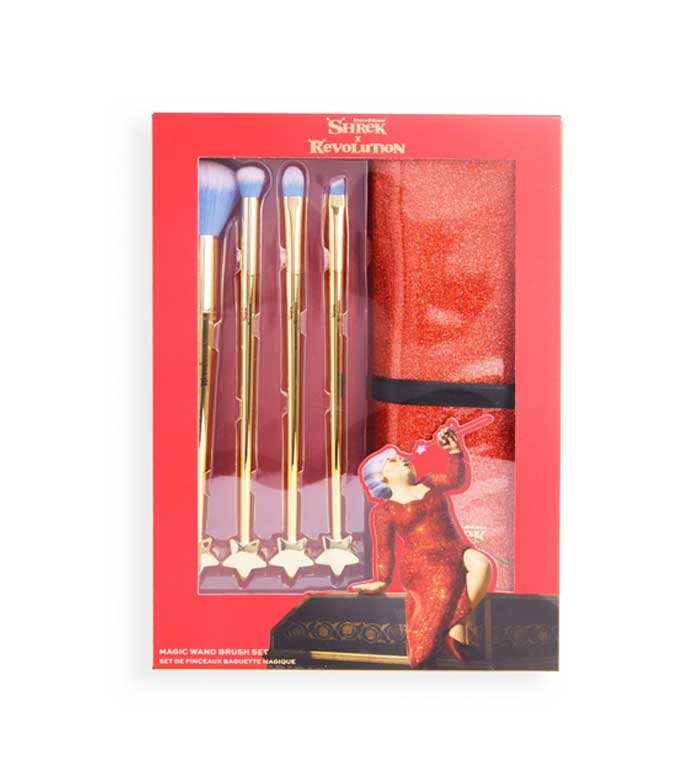 I Heart Revolution - *I Heart Revolution x Shrek* - Conjunto de pincéis Fairy Godmother Magic Wand
