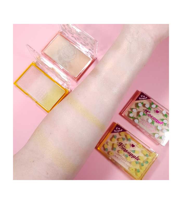 I Heart Revolution - Iluminador em pó Ombre Highlighter - Coconut