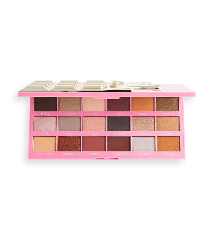 I Heart Revolution - Paleta de sombras de olhos Chocolate - Rosé Fizz