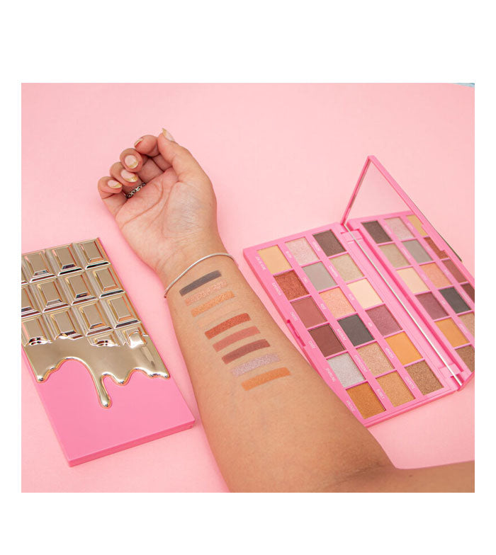 I Heart Revolution - Paleta de sombras de olhos Chocolate - Rosé Fizz