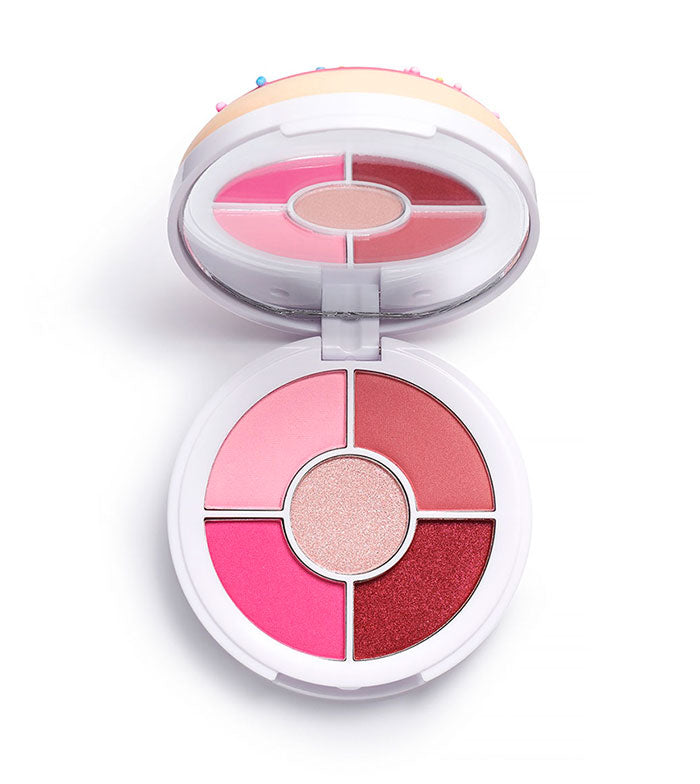 I Heart Revolution - Paleta de sombras de olhos Donuts - Raspberry Icing