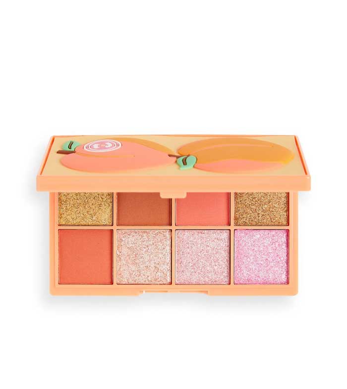 I Heart Revolution - Paleta de sombras de olhos Mini Tasty Peach - Small But Sweet