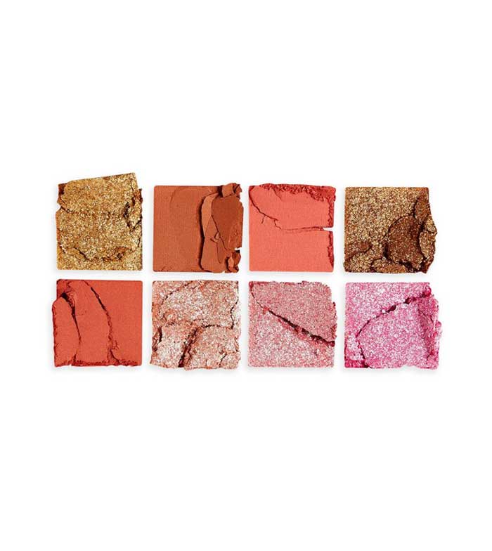 I Heart Revolution - Paleta de sombras de olhos Mini Tasty Peach - Small But Sweet