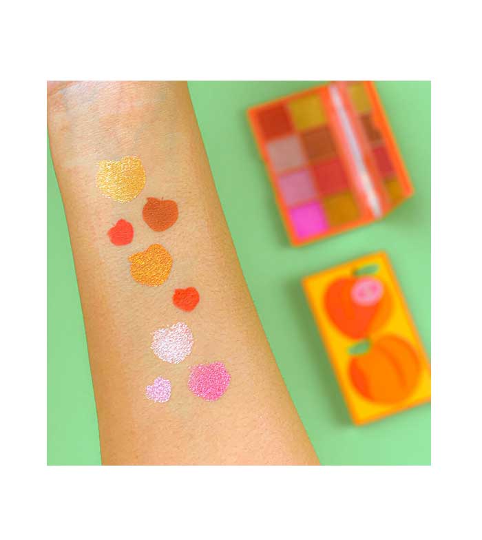 I Heart Revolution - Paleta de sombras de olhos Mini Tasty Peach - Small But Sweet