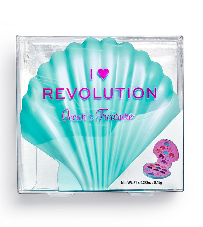I Heart Revolution - Paleta de sombras de olhos Ocean's Treasure