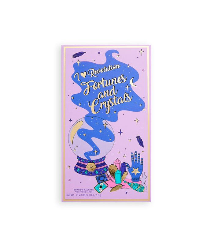 I Heart Revolution - Paleta de sombras Spellbooks - Fortunes and Crystals