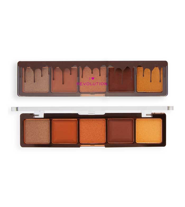 I Heart Revolution - Paletas de Sombras Mini Chocolate - Chocolate Fudge
