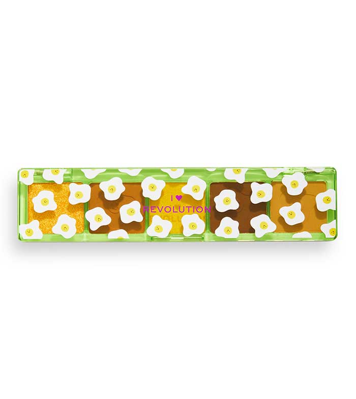 I Heart Revolution - Paletas de sombras Mini Match - Fried Eggs