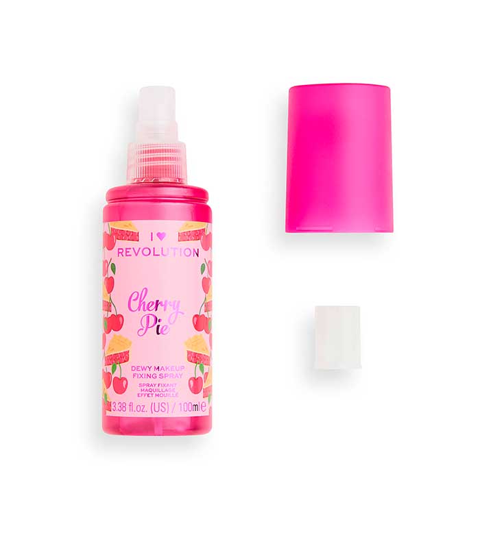 I Heart Revolution - Spray de fixação para maquiagem Dewy - Cherry Pie