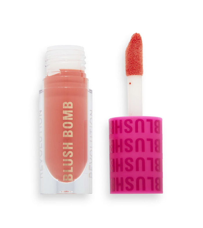 Revolution - Blush Bomb Liquid Blush - Glam Orange