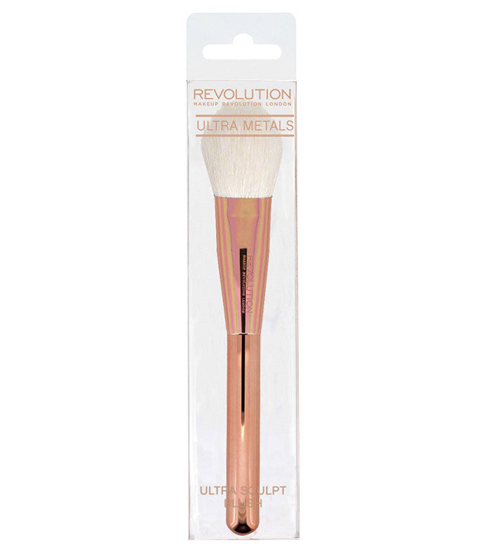 Makeup Revolution - Ultra Metals Sculpt Blush Brush - F303