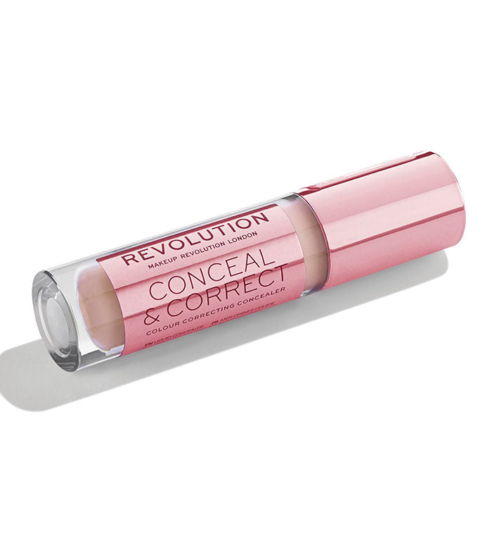 Makeup Revolution - Corretor fluido Conceal & Correct - Banana