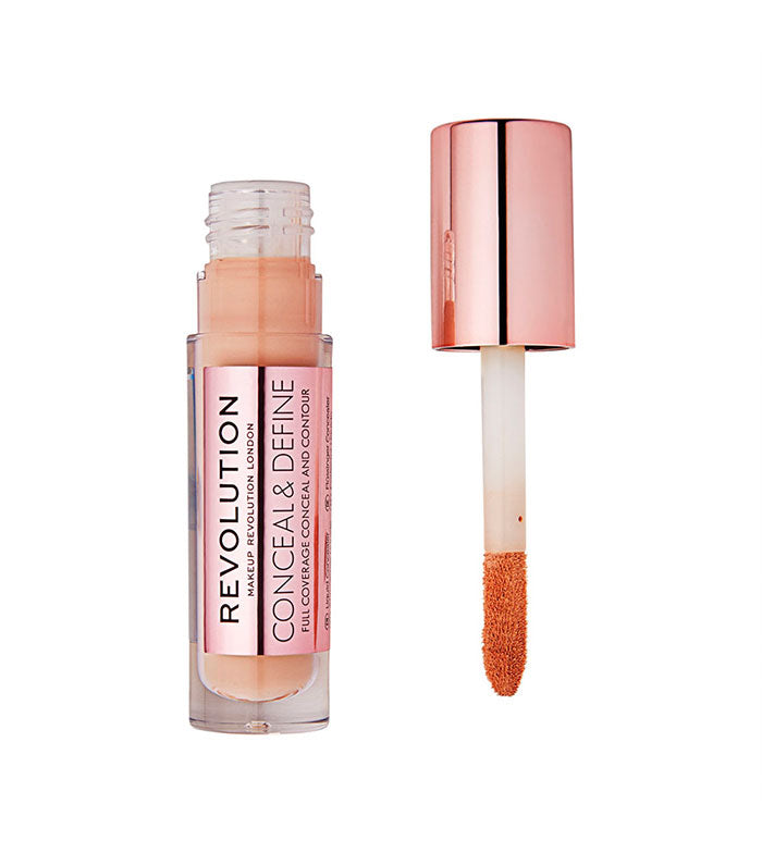 Makeup Revolution - Corretor fluido Conceal & Define - C10.5