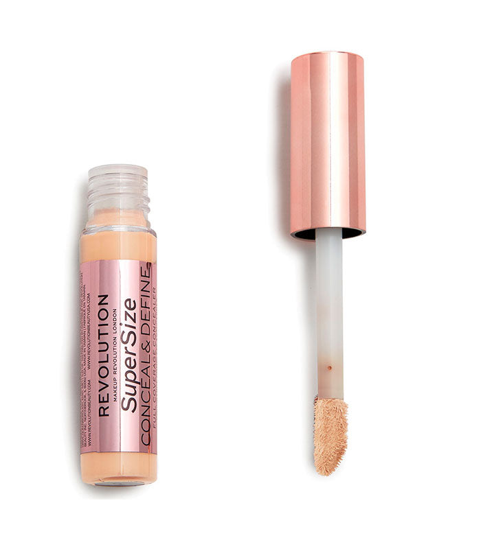 Makeup Revolution - Corretor fluido Conceal & Define SuperSize - C8