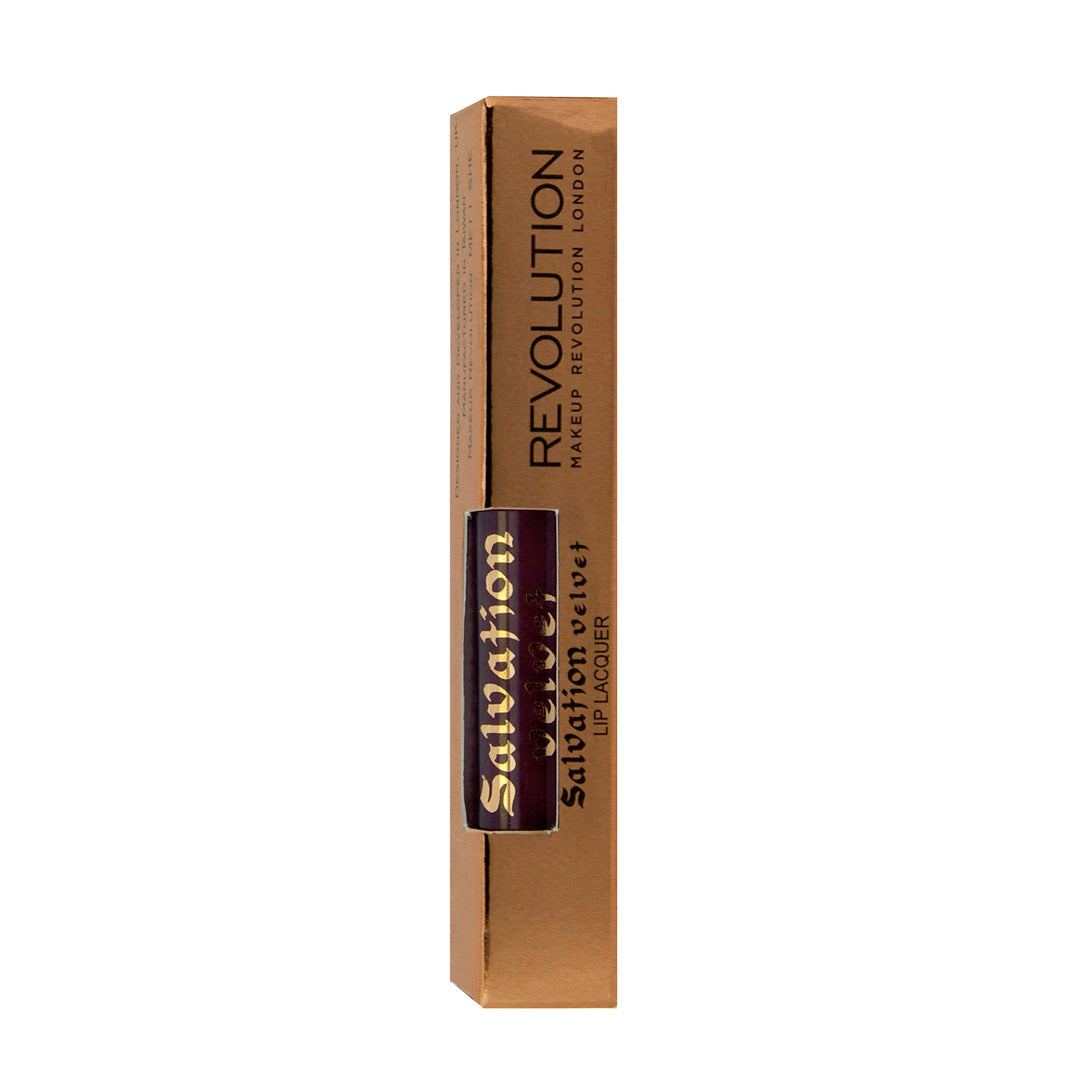 Makeup Revolution - Batom líquido Salvation Velvet - Vamp