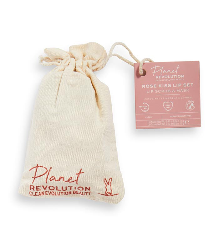 Planet Revolution - Conjunto de cuidados labiais Rose Kiss