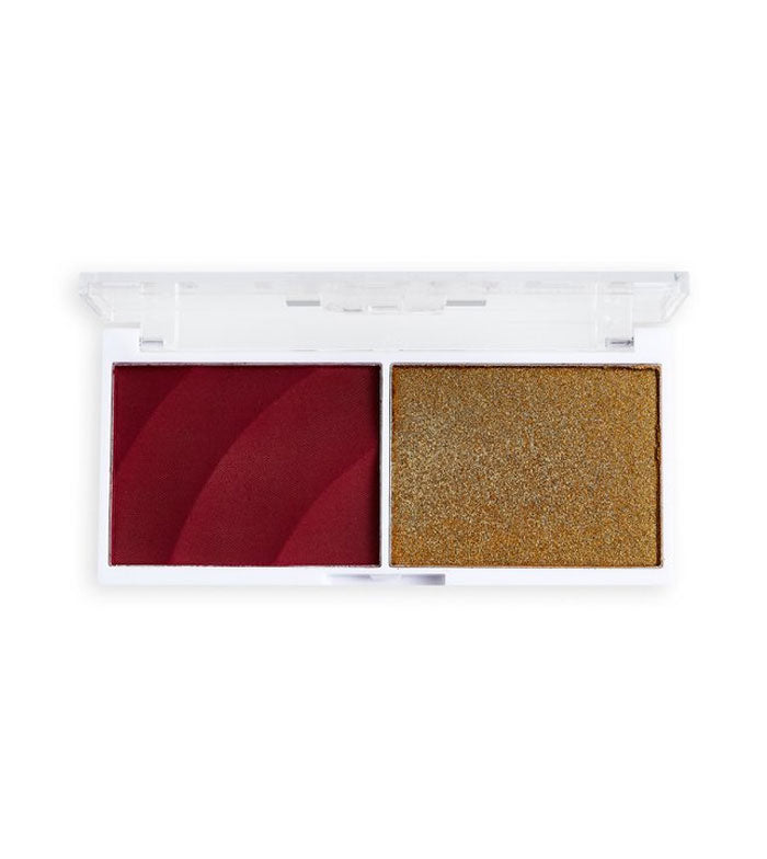 Revolution Relove - Duo de blush e realçador Colour Play Blushed - Wishful