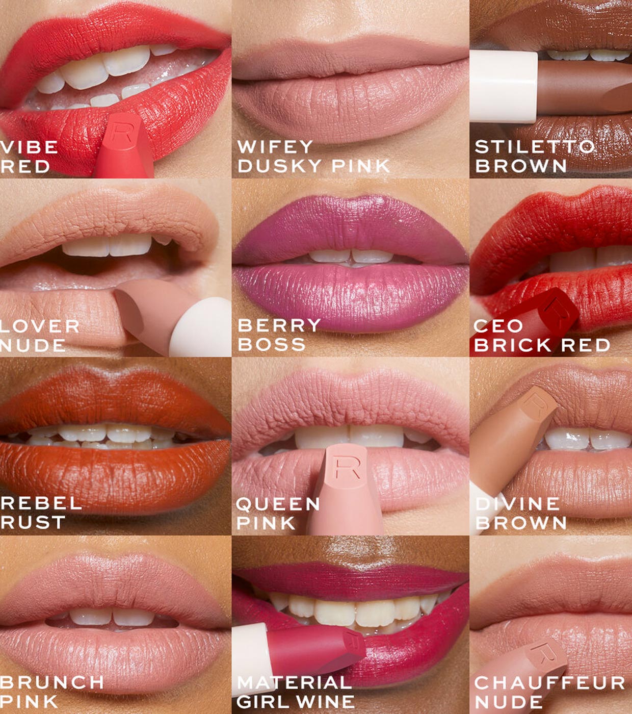 Revolution - Batom Satin Lip Allure - Material Girl Wine