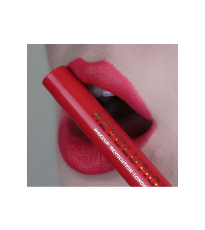 Revolution - Batom Velvet Kiss Lip Crayon - Decadence