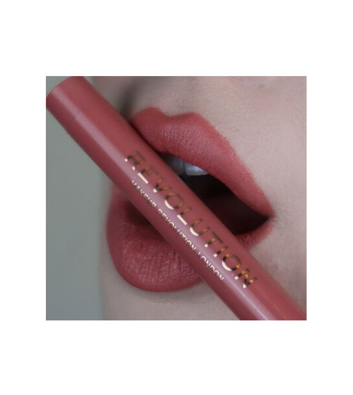 Revolution - Batom Velvet Kiss Lip Crayon - Icon