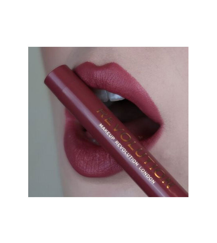 Revolution - Batom Velvet Kiss Lip Crayon - Rosé