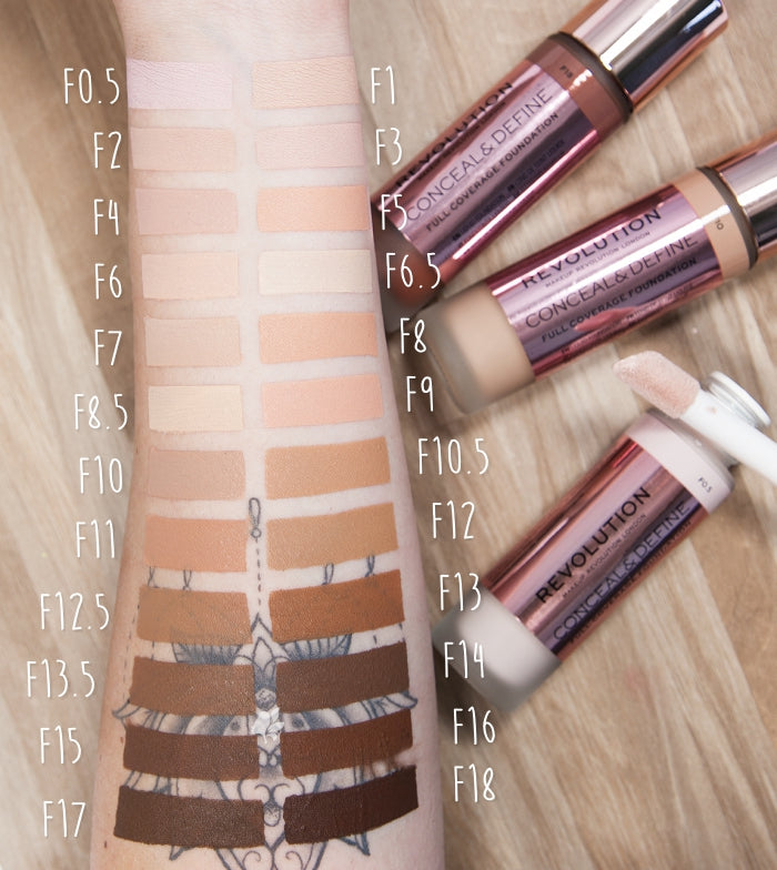 Revolution - Base de Maquilhagem Conceal & Define - F13
