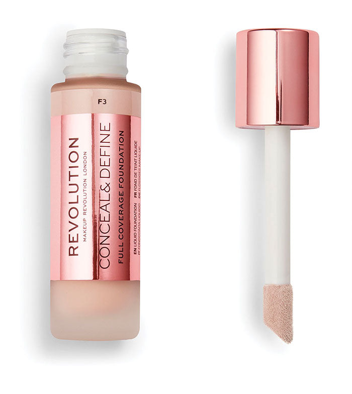 Revolution - Base de Maquilhagem Conceal & Define - F3