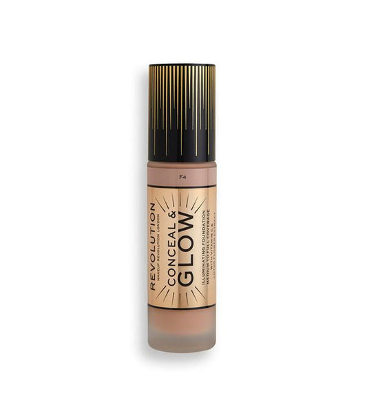 Revolution - Base de Maquilhagem Conceal & Glow - F4
