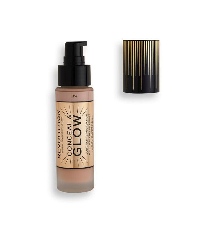 Revolution - Base de Maquilhagem Conceal & Glow - F4