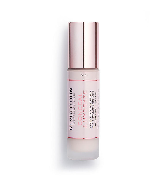 Revolution - Base de Maquilhagem Conceal & Hydrate - F0.5