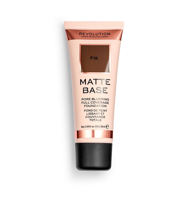 Revolution - Base de maquilhagem Matte Base - F15