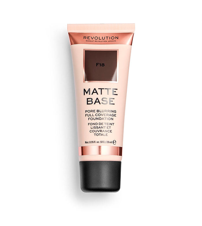 Revolution - Base de maquilhagem Matte Base - F18