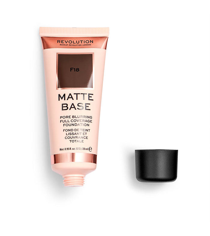 Revolution - Base de maquilhagem Matte Base - F18