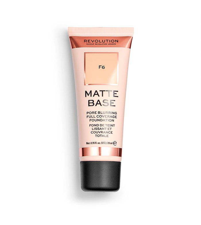 Revolution - Base de maquilhagem Matte Base - F6