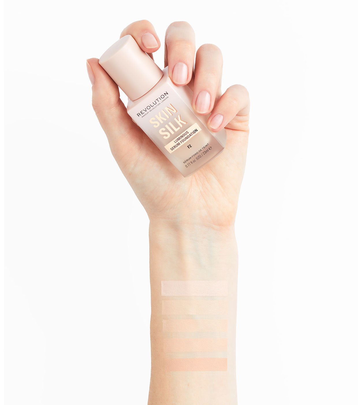 Revolution - Base de maquiagem Skin Silk Serum Foundation - F4