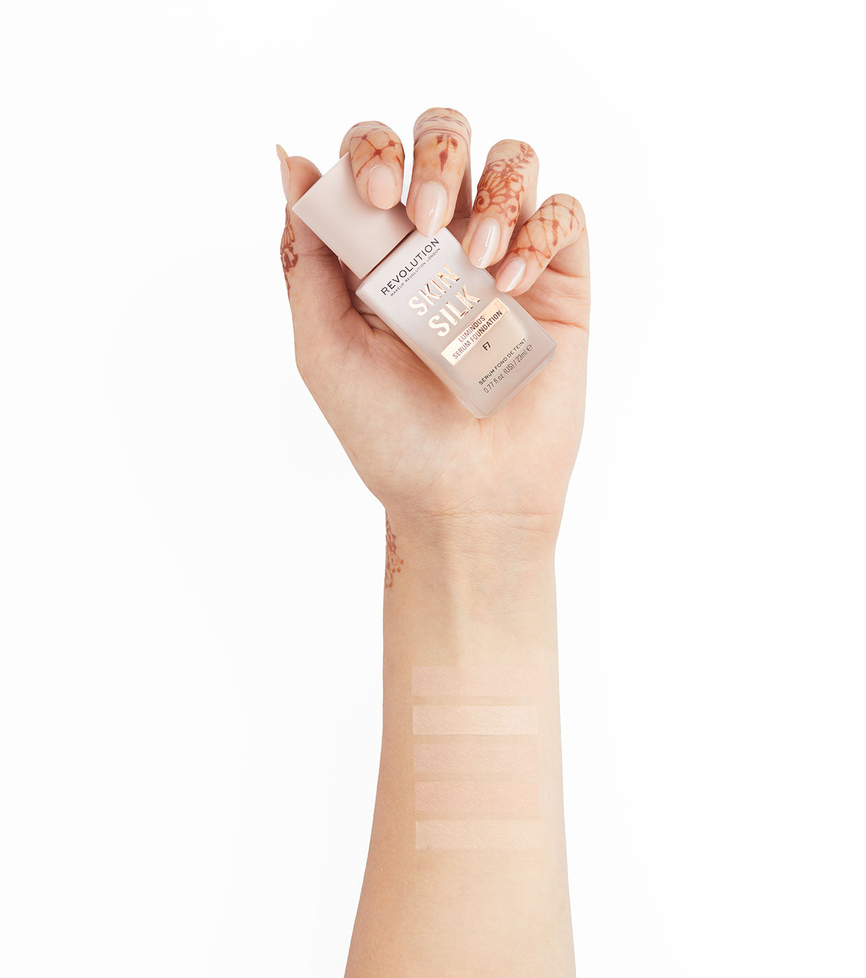 Revolution - Base de maquiagem Skin Silk Serum Foundation - F8