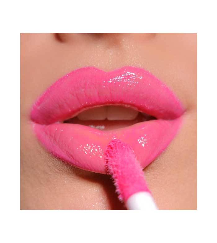 Revolution - Brilho labial Ceramide Lip Swirl - Berry pink