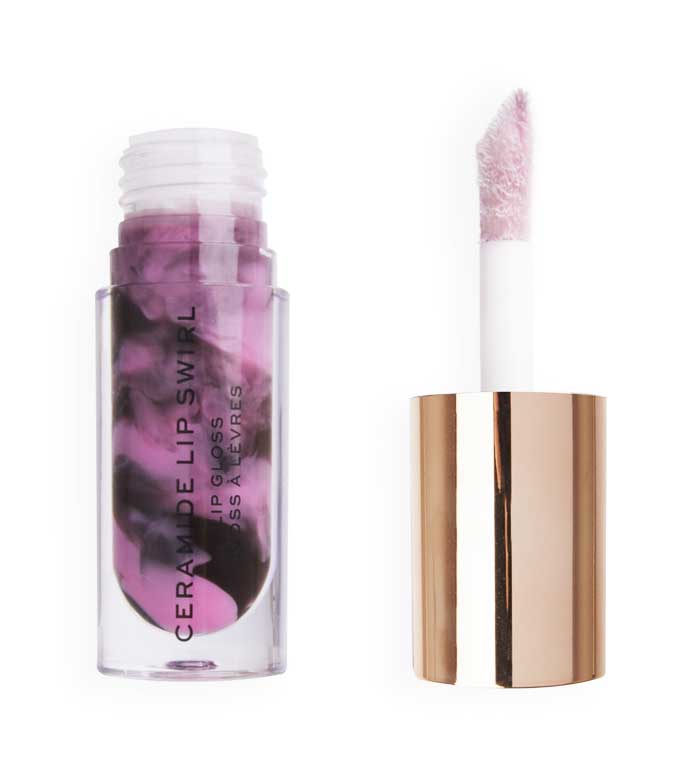 Revolution - Brilho labial Ceramide Lip Swirl - Cherry mauve