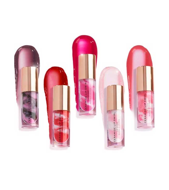Revolution - Brilho labial Ceramide Lip Swirl - Pure gloss clear