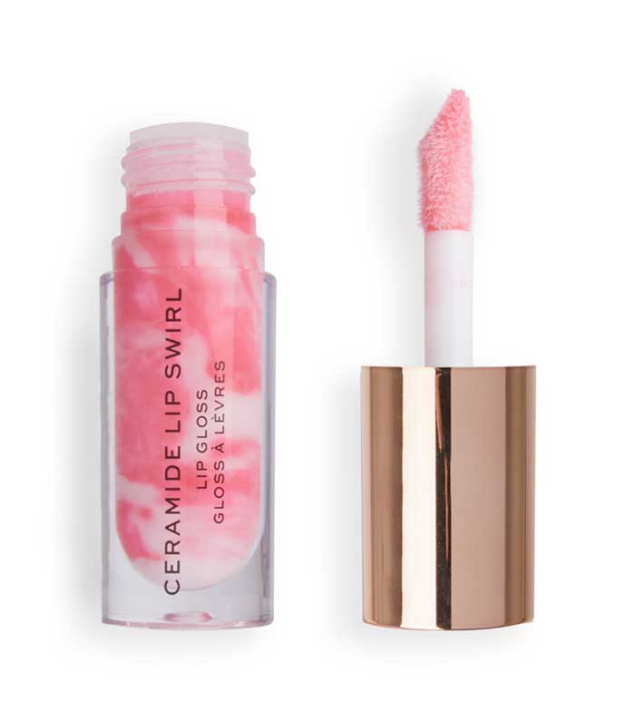 Revolution - Brilho labial Ceramide Lip Swirl - Sweet soft pink