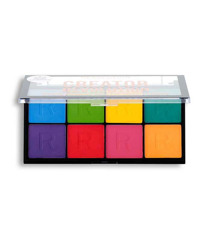 Revolution - *Creator * - Paleta de sombras Hydra Pigment Palette - Bright Lights