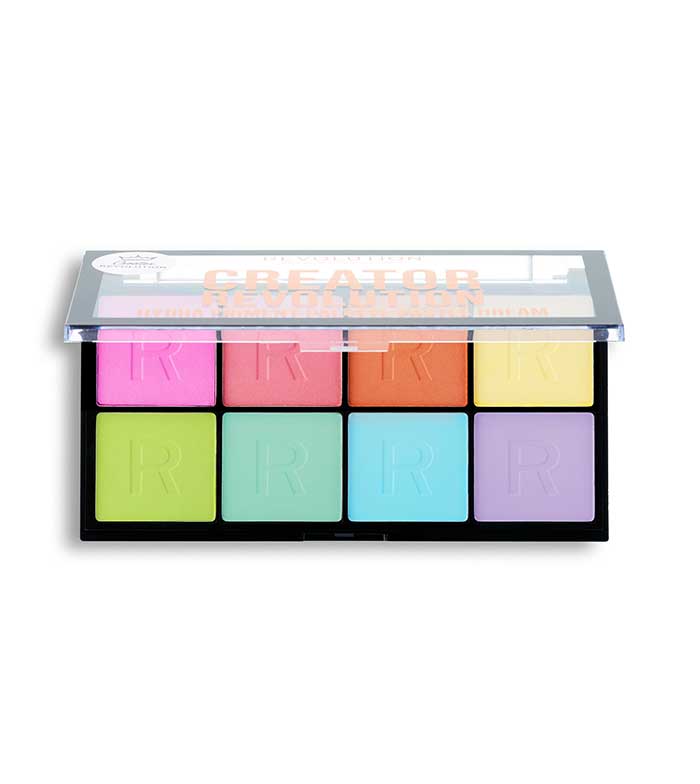 Revolution - *Creator * - Paleta de sombras Hydra Pigment Palette - Pastel Dream
