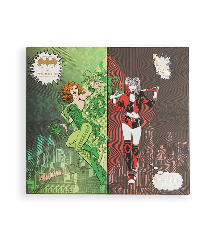 Revolution - *DC Poison Ivy & Harley Quinn* - Paleta de sombras em quadrinhos Sirens of Gotham Comic