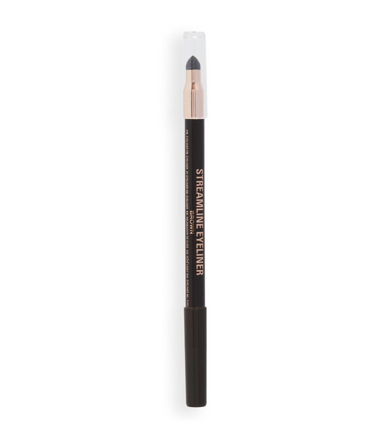 Revolution - Delineador Streamline Waterline Eyeliner Pencil - Brown