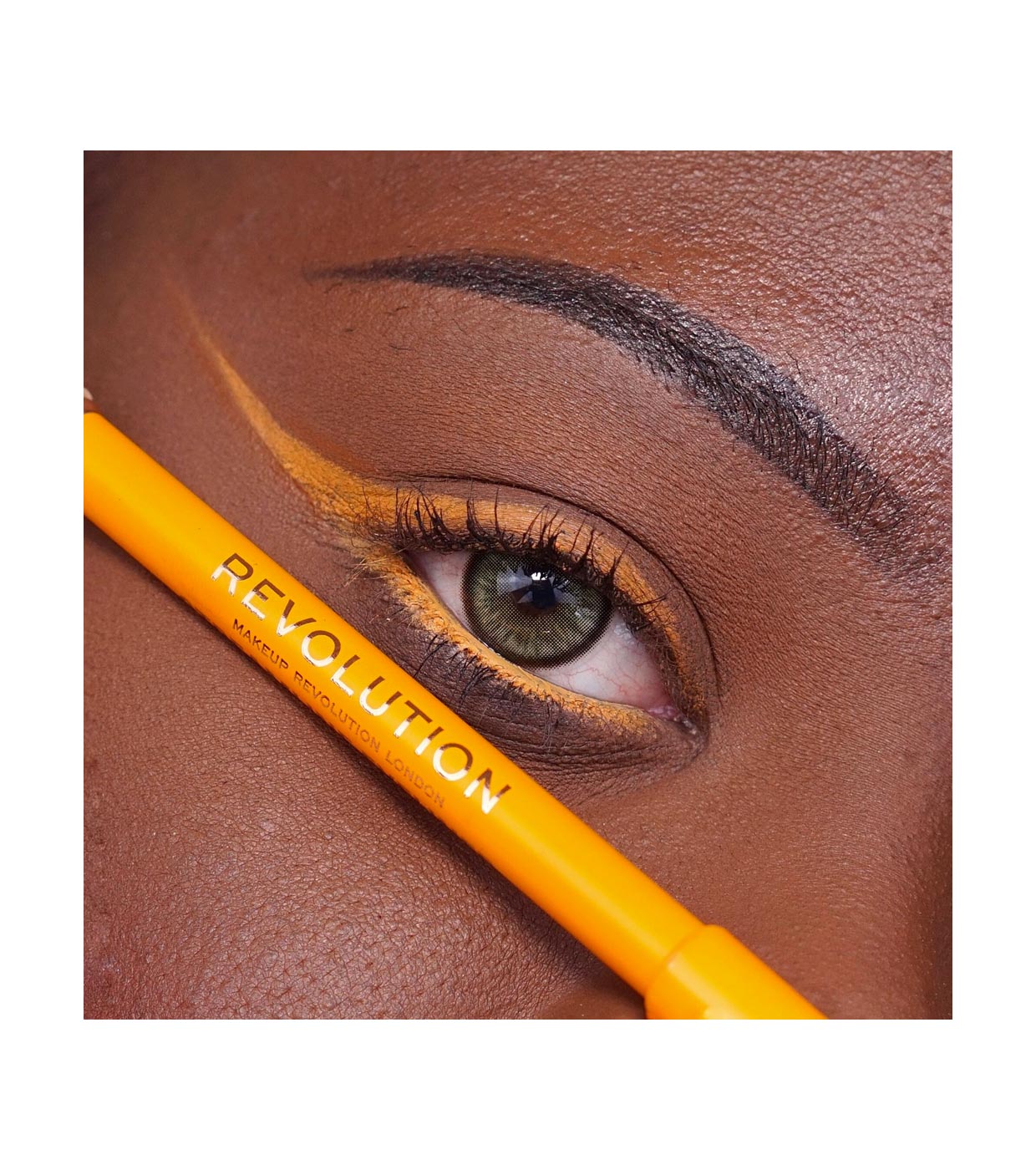 Revolution - Delineador Streamline Waterline Eyeliner Pencil - Orange