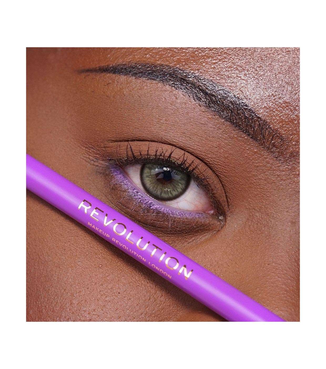 Revolution - Delineador Streamline Waterline Eyeliner Pencil - Purple