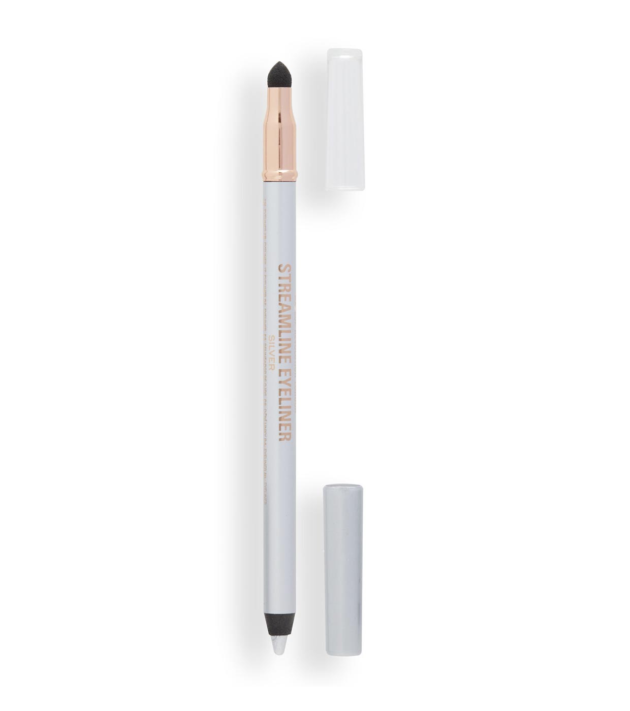 Revolution - Delineador Streamline Waterline Eyeliner Pencil - Silver