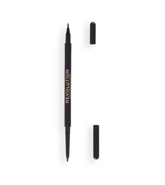 Revolution - Delineador Felt & Kohl Precision Dual Liner - Brown
