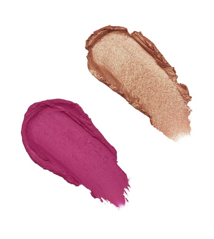 Revolution - Blush and Highlighter Stick Duo - Highlighter Shine